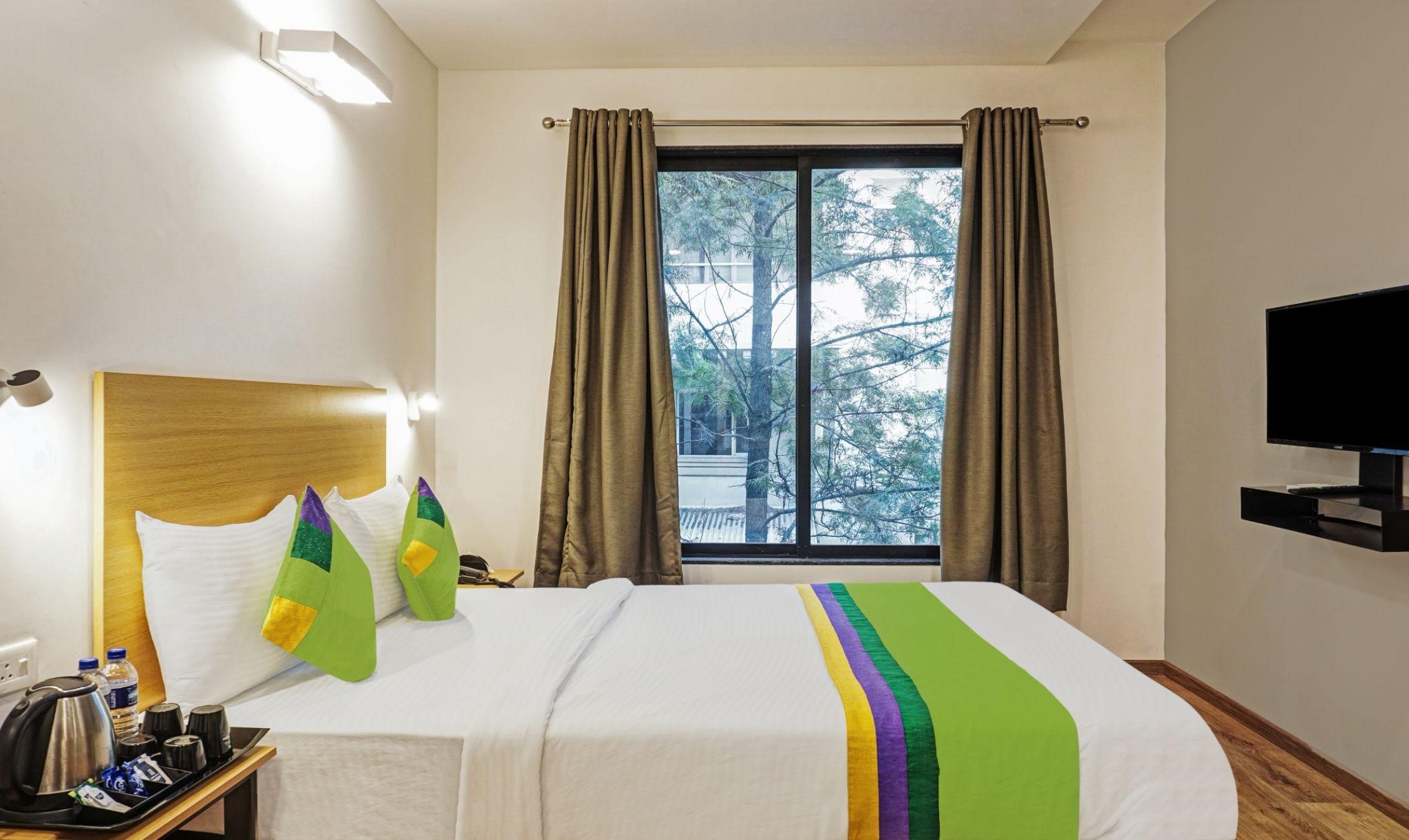 A hostel room